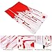 TinkSky PBPBOX Halloween Blood Table Cover for Halloween Zombie Party Decorations 54 X 108 Inch Halloween Tablecloth