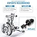 OREDY Front Struts Compatible with Toyota Rav4 2.4L & 2.5L 2006 2007 2008 2009 2010 2011 2012 Set of 2 Replacements Right Left Side 172276 172275