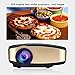 Wireless WiFi Projector, Weton Portable Mini Projector for iPhone Android WiFi Movie Projector LED Video Projector 1080P FHD Multimedia Home Theater with HDMI USB VGA SD AV Fire TV Stick PS4 Xbox