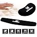 Keyboard Wrist Rest Pad - Mouse Pad Included Edition Cloth Solid Non-slip Rubber Base Smooth Surface Stitched Edge for Computer Desk Stationery Accessories-Comenzar
