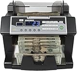 Royal Sovereign Digital Cash Counter, 300 Bill Cap, 9-51/64 x 9-45/64 x 10-19/32 Inches (RBC-3100)