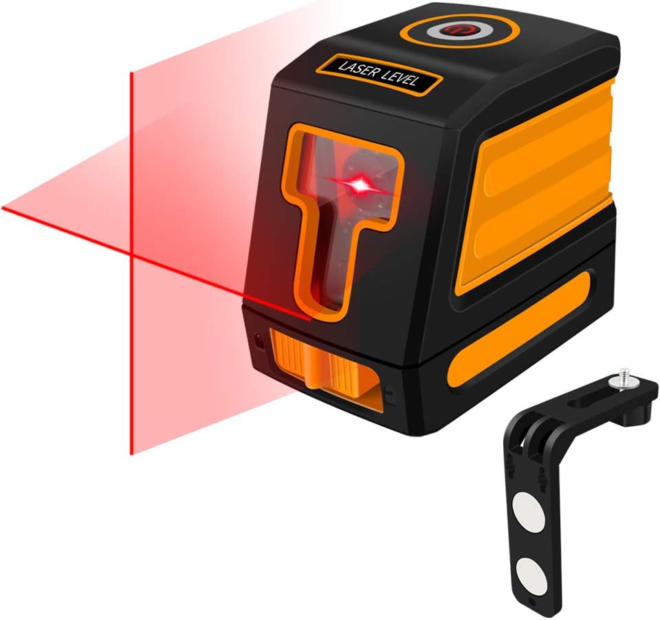 15M Mini Laser Level SelfLeveling Cross line and Vertical Line