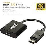 DisplayPort 1.2 to HDMI 2.0a Active Adapter 4K@60Hz