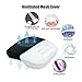 LOVEHOME Memory Foam Lumbar Support Back Cushion with 3-Way Fixation Strap for Lower Back Pain Relief - Ideal Back Pillow for Computer/Office Chair, Car Seat, Recliner etc.- Black