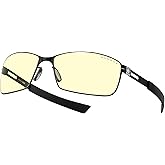 GUNNAR - Premium Gaming and Computer Glasses - Blocks 65% Blue Light - Vayper, Onyx, Amber Tint