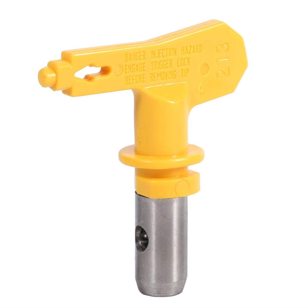 Duokon Paint Spray Nozzle, Useful Reversible Tungsten Steel Paint Spray Gun Tip Nozzle Accessoies Home Graden Tool(529)