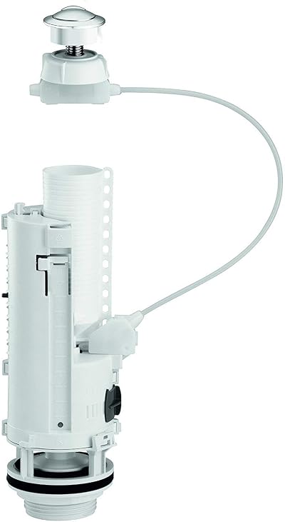 Siamp Optima 50 Flushing Mechanism White 32500007 WRAS Approved Dual Flush