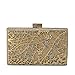 Evening Clutch Purse with Bling Diamond Gold Sparkling Evening Bag Night Purse Handbag for Women Wedding Prom Party