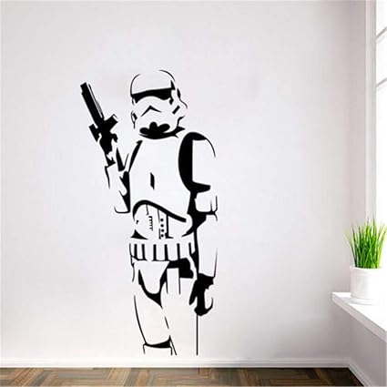 Amazon Com Star Wars Wall Decals Diy Home Decoration Mural