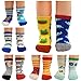 HOVEOX 12 Pairs Anti-slip Socks Toddler Socks, Baby Socks Unisex 12-36 Months