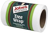 Jobe's Tree Wrap for Tree Trunk Protection (Reflects Heat and Provides Professional Protection from Insects) Stretches as Tree Grows, Wraps 3 to 4 Young Trees, 4 inches x 20 feet