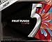 Five Sugar Free Gum, Tempo Fruit Punch, 15 Piece Pack (10 Count)