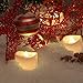 Kohree LED Tea Lights Candles, Flameless Candles Battery Operated LED Candles, Flickering Tealight Candles for Christmas Decorations Wedding Festival Seasonal Celebration, Warm White, Pack of 24