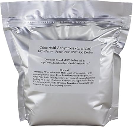 Ácido cítrico de grado alimentario: Amazon.com ...