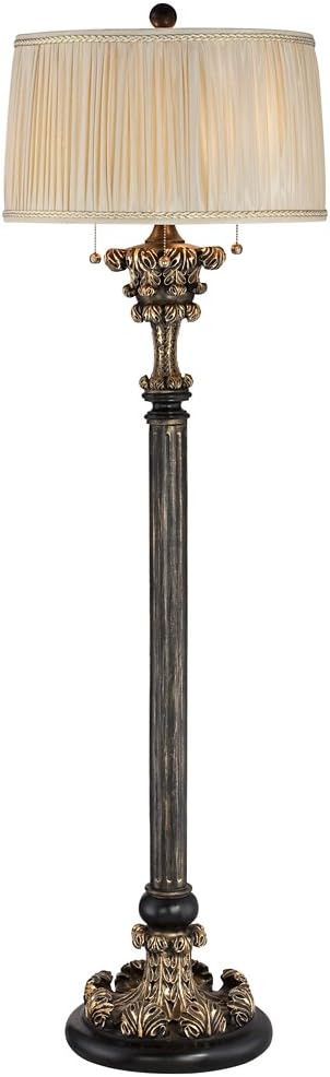 Florencio Antique Gold Floor Lamp