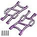 Hobbypark 108019 108819 Aluminum Front Lower Arms (L/R) Purple for 1/10 Scale Redcat Volcano Epx/epx PRO Exceed RC Infinitive Monster Truck 08005 Upgrade Parts
