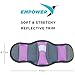 Empower Ankle & Wrist Weights for Women, Soft, Adjustable Weights, Adjustable Strap, Running, Walking, Exercise, Resistance Training, Toning, (1 Pair) 3lb, 5lb, 8lb, 12lb, Purple