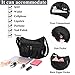 VOLGANIK ROCK Crossbody Purses for Women Shoulder Handbags Lightweight Waterproof Nylon Travel Bag Ladies Pocketbooks(Black)