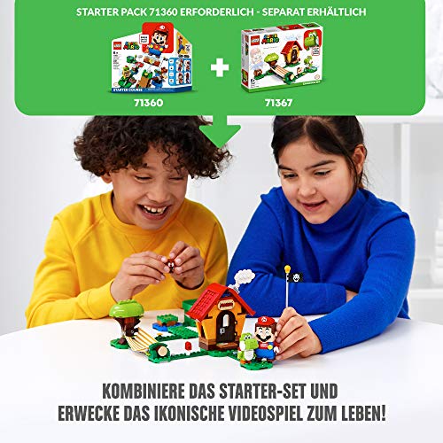 LEGO 71367 Super Mario Marios Haus und Yoshi – Erweiterungsset, Bauspiel – Bild 3
