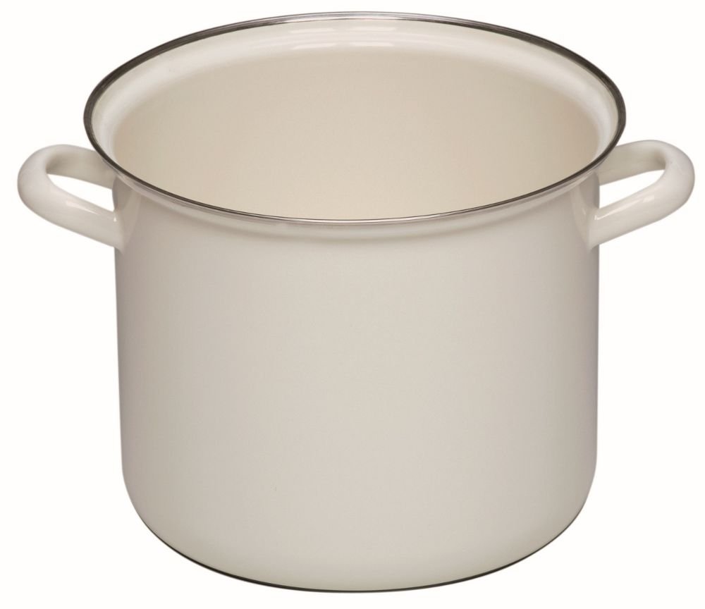 Riess Classic - Stockpot Without Lid, Diameter- 22 cm White