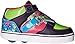 Heelys Boys' Tornado x2 Sneaker, Purple/Neon/Multi, 13 M US Little Kid