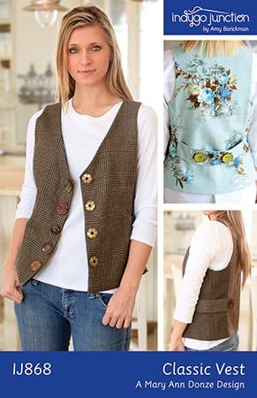 Indygo Junction Classic Vest Ptrn