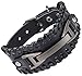 Hamoery Men Leather Bracelet Punk Braided Rope Alloy Bracelet Bangle Wristband