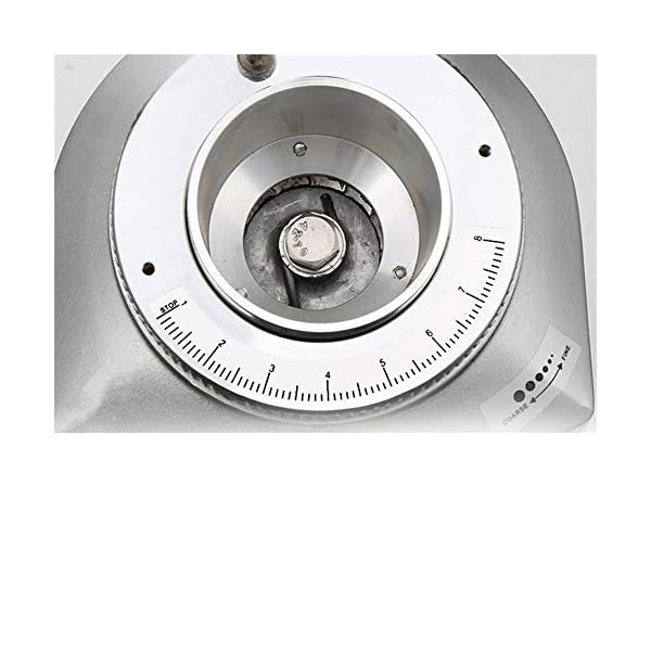 N / C Hochwertige elektrische Kaffeemühle, Aluminiumlegierung, großer Kaffeetrichter, kann für Espresso, französische… – Bild 7