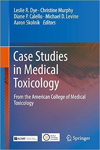 Amazon Com Case Studies In Medical Toxicology From The American