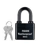 FIGODE® Outdoor Waterproof Padlock, Large Heavy