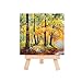 EBOOT 12 Pack Mini Wood Display Easel (5 Inch)