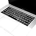 TOP CASE - Rubberized Matte Hard Case Cover + Matching Color Keyboard Cover Compatible with MacBook Pro 15