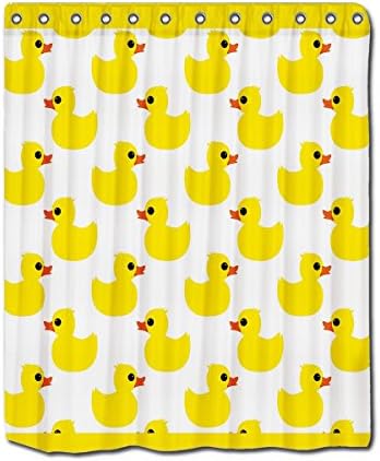YYT Personalized Shower Curtains Rubber Ducky Design Shower Curtain 60"X72"