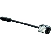 HELLA 4532021 6 1/4" Compact Halogen Map Lamp With Power Plug, Multi