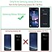 [3 Pack] LK Screen Protector for Samsung Galaxy S8 Active, [Tempered Glass] 9H Hardness, Anti Scratch