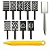 MEILINDS Nail Art Magnet Plate Wand Board Tool for DIY Magic 3D Magnetic Polish Cats Eyes Effect 11 Pcs/Set