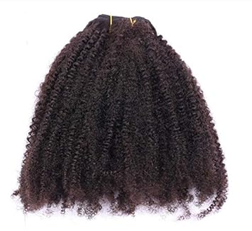 Amazon Com Kinky Curly Coily 1 3 4 Brazillian Hair Bundles Remy