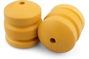 WUJEXUHE Front Bump Stops, Lower Control Arm Jounce Bumpers Compatible with Chevy 2011-2021 Silverado/Sierra 2500 3500 (Pack of 2)