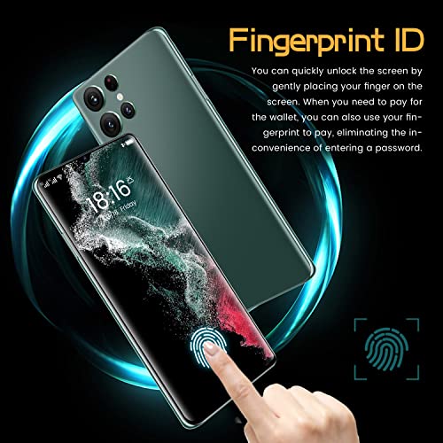 Unlocked Smartphone 6.7inch Cell Phone S22 Ultra 2+16GB HD Full Screen