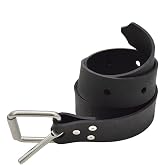 DIVJINGHAO Diving Weight Belt with Quick Release Stainless Steel Buckle Rubber Weight Belts for Free Diving, Spear Fishing Diving Belt 53 inches(1.35m)