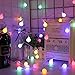 Multicolor Led String Lights,Globe String Lights Indoor Outdoor 34Ft 100LED String Lights Plug in UL Listed Remote,IP65 Waterproof Xmas Decorative Starry String Lights for Bedroom,Patio,Party