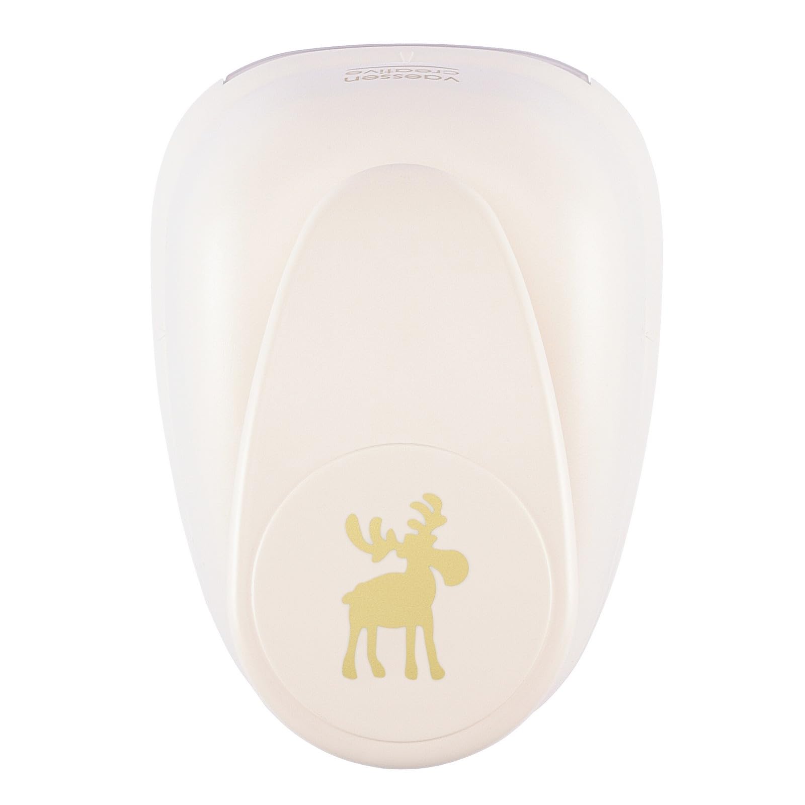Vaessen Creative Craft Paper Punch - Moose - 4,6 x 6,8 cm - Circle Cutter for Crafting and Card Making