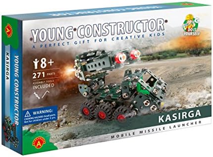 Young Constructor -Erector_ Kasirga Model Building Set, 271 Pieces, For Ages 8+, 100% Compatible with All Major Brands including Meccano