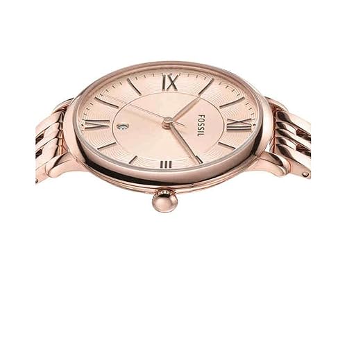 Fossil Women's Jacqueline Quartz Stainless Steel Watch and Jewelry