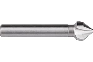 Dormer - Straight Shank Countersink, 12.4 mm, High Speed Steel, 82° Angle, 3 Flutes Each