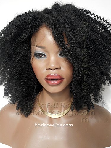 Afro Kinky Curly Lace Front Wig Nubushe Wave Lace Front Wig Kinky