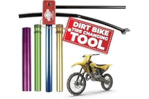 Baja No Pinch Ultimate Kit - Dirt Bike Tire Changing Tools for Enduro and Motocross - Compact Dirt Bike Tire Changer for 16" to 21" Wheels - Ideal for Quick and Easy Mount - 15 mm to 25 mm Axles