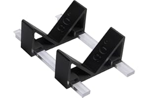 HUIKANGSHENG Stained Glass 3D Angle Wedge Tool 90°for Soldering