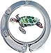 NewCharms Watercolor Sea Turtle Foldable Purse Hanger