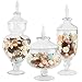 Apothecary Jar 3 Piece Set, Wedding Candy Buffet, XX Large, 23.5